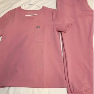 Figs limited edition DUSK pink scrubs-women